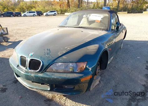 1996 BMW Z3 1.9 z USA, uszkodzony, nr VIN 4USCH7320TLB68040